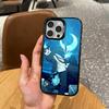 Синий Пламень Синий Экзорцист Чехол для Телефона Для iPhone 17, 16, 15, 14, 13, 12, 11 Plus, Pro Max Цветной Посеребренный Внутренний Чехол