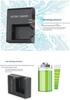 Зарядное устройство Canon EOS 1100D 1200D 1300D X50 T3 LC-E10 LPE10