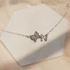 925 Sterling Silver Butterfly Charms Bracelet Dazzling Micro Cubic Zircon Bracelet Jewelry For Women Gift S-B224