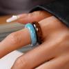 Dopamine Candy Color Finger Buckle Korean Style Geometric Forefinger Ring Solid Resin Ring  Women