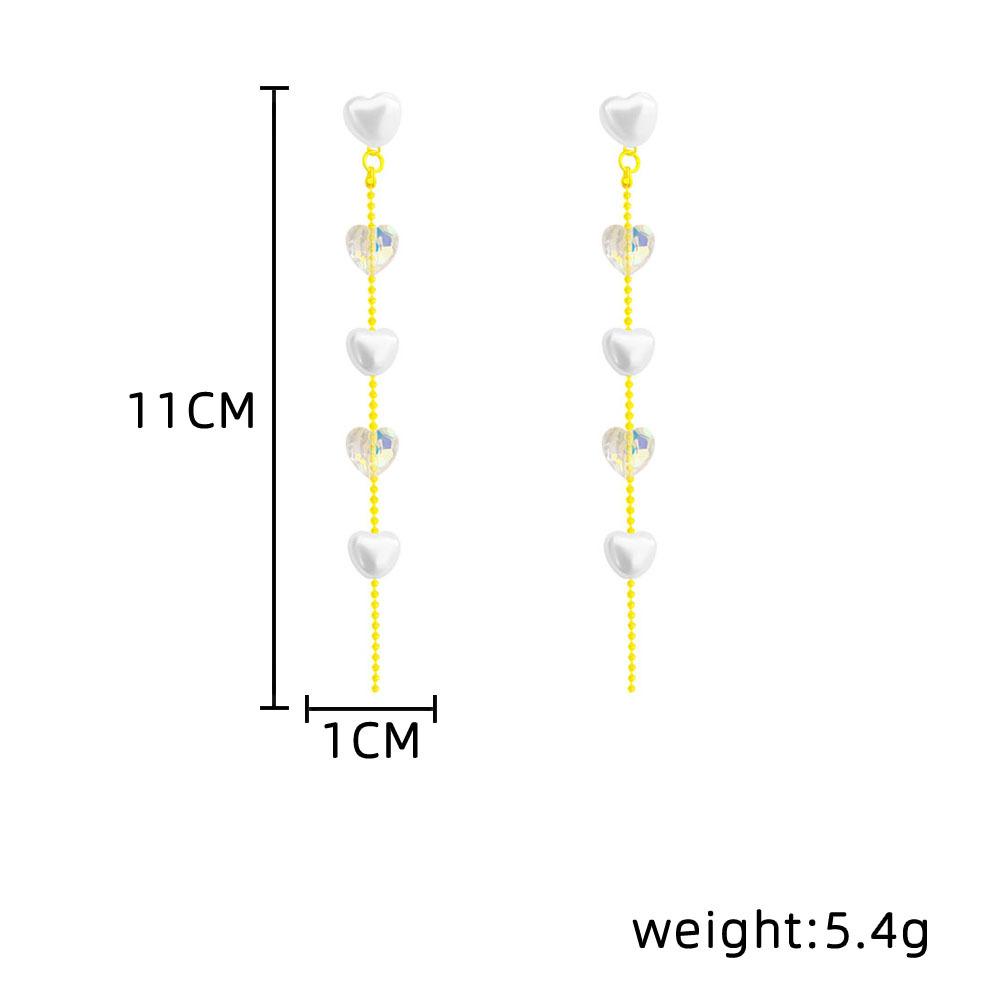 Модные жемчужные серьги, серьги-джокеры, новые серьги Niche Temperament с длинными кисточками