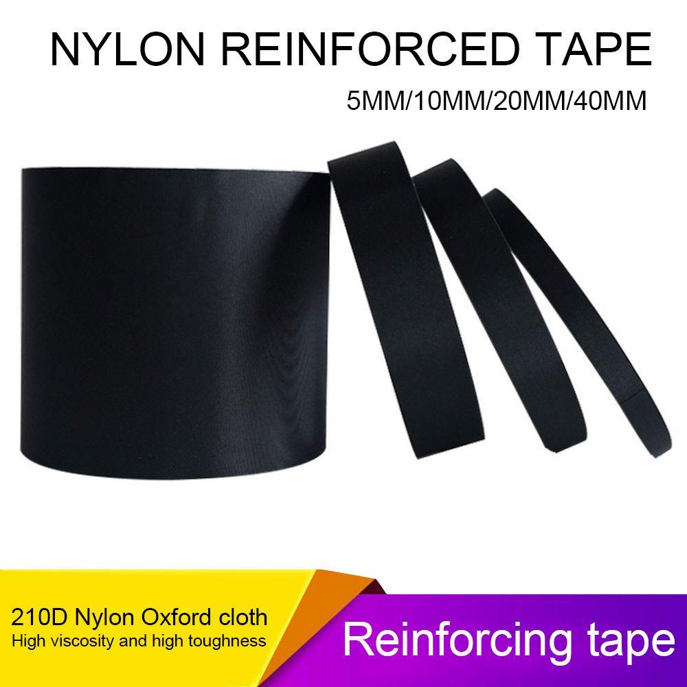 50M/Roll Handbag Shoe Oxford Cloth Tape Self-adhesive Tape Nylon Reinforced Tape Single-sided