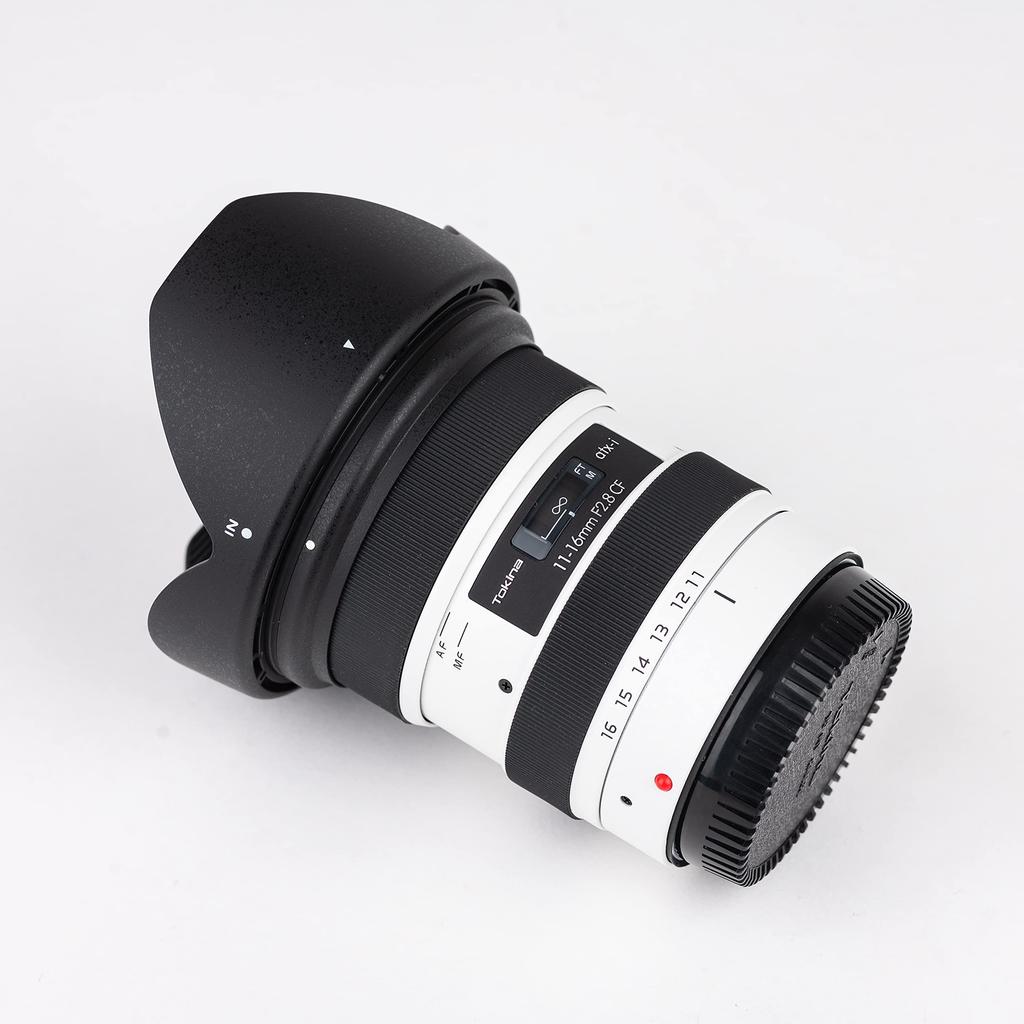 TOKINA WE CF CEF White Edition Zoom Lens for Canon 641293 ATX-i 11-16mm F2.8 Wide-Angle EF, APS-C Format,