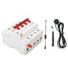 WiFi Circuit Breaker 4P Leakage Protection Switch Remote Control Electricity Metering Switch AC400V 50 60HZ 63A