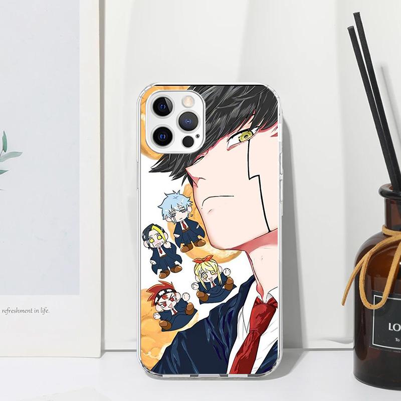 Mashle Magic And Muscles Phone Case For Iphone 17 Air 16 15 Plus 16E 14 Pro Max 13 Mini 12 11 7 8 SE Fundas Soft Back Cover 17 A