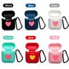 Love Heart Protective Bag Cover For Airpods Made Of Soft Skin-friendly Silicone