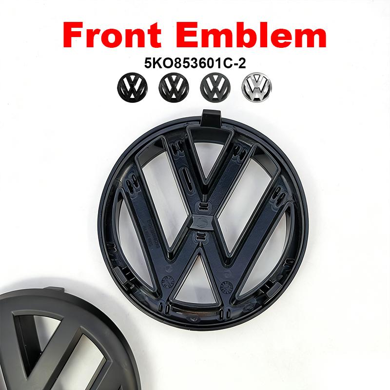 OPQ1 5K0853601C 5K0853630 Volkswagen 135 мм Передняя решетка радиатора автомобиля Значок 110 мм Задняя крышка багажника Логотип Аксессуар Для VW Golf 6 2009-2013