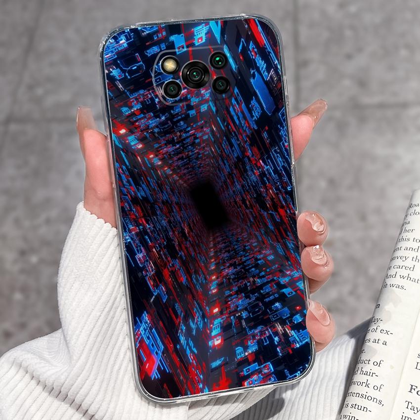 Прозрачный чехол для телефона Xiaomi Poco X3 X4 NFC X5 X6 X7 Pro F3 F4 GT F5 Мягкий ТПУ чехол Ретро узоры карманных часов Ударопрочный чехол для Xiaomi Накладка Capa