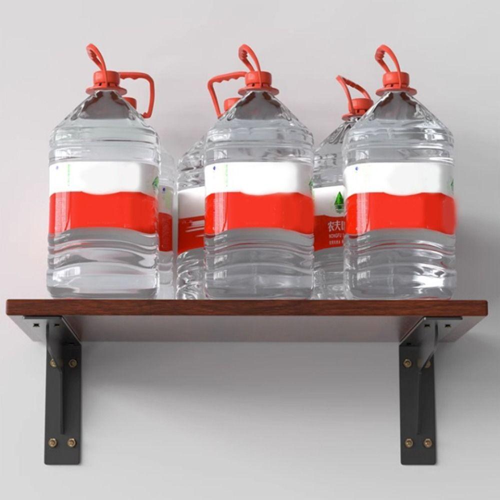 L-образные плавающие кронштейны для полок Сверхпрочная рама для поддержки перегородок Шкаф для телевизора