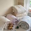 All-Season Cotton Quilt Set: Thickened Winter & Lightweight Spring/Autumn Options, Single/Double Sizes, Gift Box Included