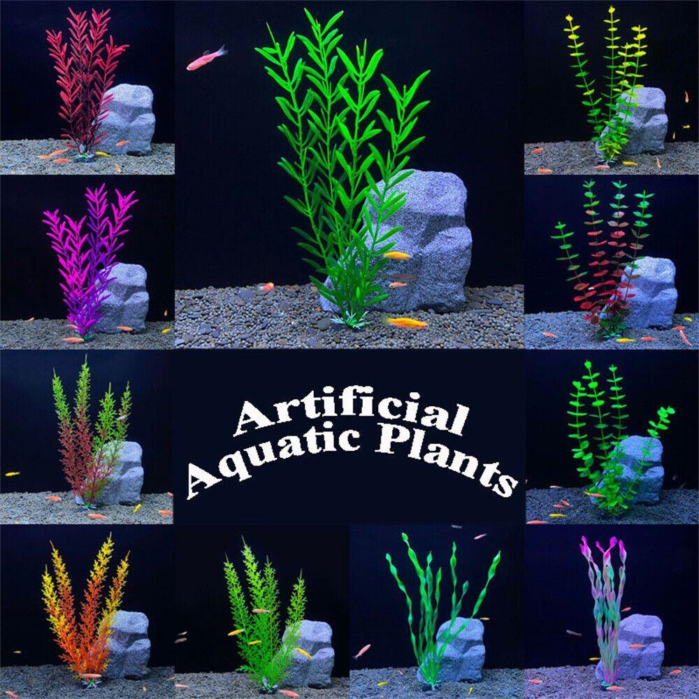 Plastic Micro Landscape Decoration 28CM Fish Tank Landscaping New Artificial Water Plant