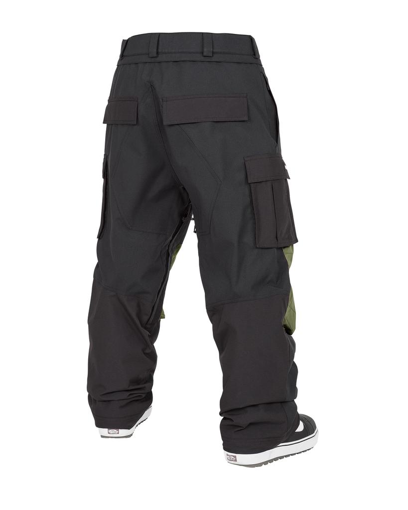 Volcom NWRK BAGGY PANT Baggy Size L Men's Pants, Bottoms, Snowboarding, Snowwear, Black,