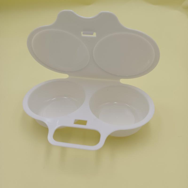 Portable Microwave Egg Steamer Reusable Plastic Cooking Mold Easy Clean Kitchen Gadget for Fast Breakfast Making