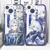 Чехол для телефона Genshin Impact для Samsung S25 S24 S20 S21 S22 S23 Plus Ultra S20 S21 S23 FE A16 Странник Невлетт Фурина