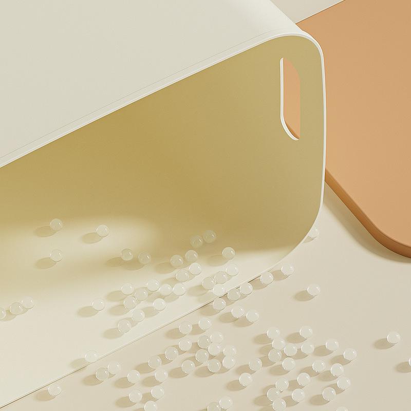 Коробка для хранения игрушек в кремовом стиле с крышкой - Органайзер большой вместимости для закусок, мелочей, канцелярских товаров, игрушек, одежды