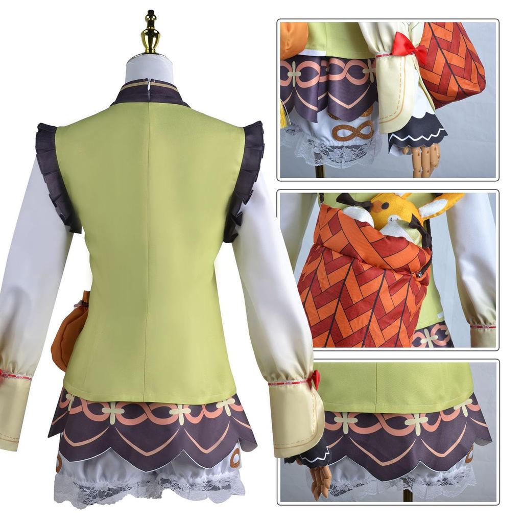 [Milky Time] Genshin Impact Cosplay Halloween Anime Character for Women (Yaoyao)
