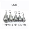 3.5/5.3/7/10.5/14g Fishing Tungsten fall Shot Weights Line Sinkers New Sinker  fishing