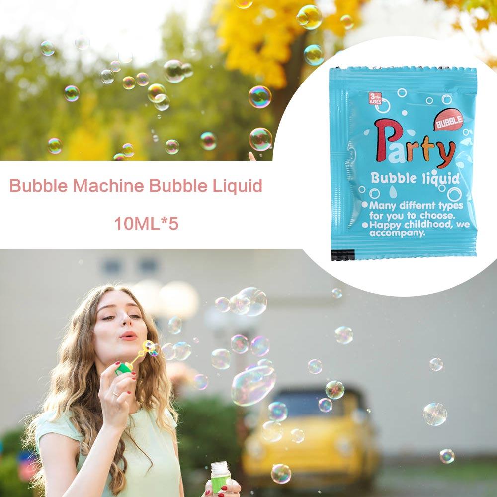 5PCS Machine Parts Concentrate Bubble Liquid Bubble Machine Bubble Liquid Bubble Machine