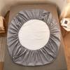 HOT Super Waterproof Bed Fitted Sheet Mattress Cover Bedding Adjustable Protector Cover Deep Pocket Bed Cover Waterproof Solid Bedspread