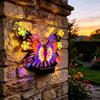 Waterproof Solar Butterfly Wall  Light Solar Powered Garden Decoration Light  Garden
