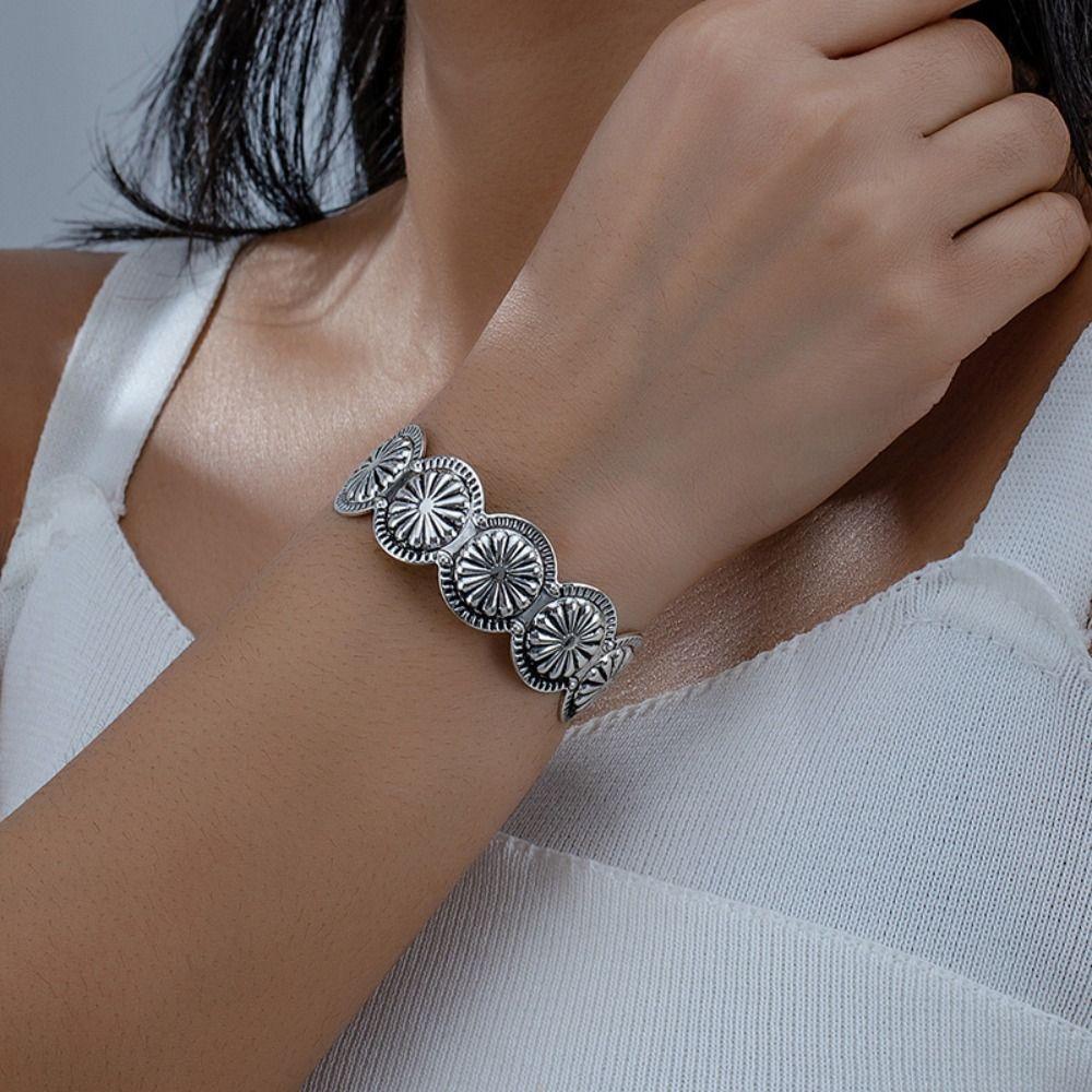 Adjustable Turquoise Bracelet Ethnic Style Bohemian Bangles Fashion Bohemian Bangle Women