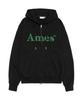 Ames-Worldwide Базовая толстовка с логотипом на молнии Черная