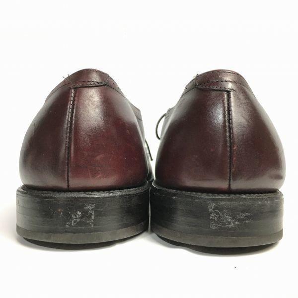 Allen Edmonds Tom, Dick & Harry Обувь броги для бизнеса Бордовый размер 10.5B 27.0-28.0 Винтаж Мужская(ИСПОЛЬЗОВАЛ)