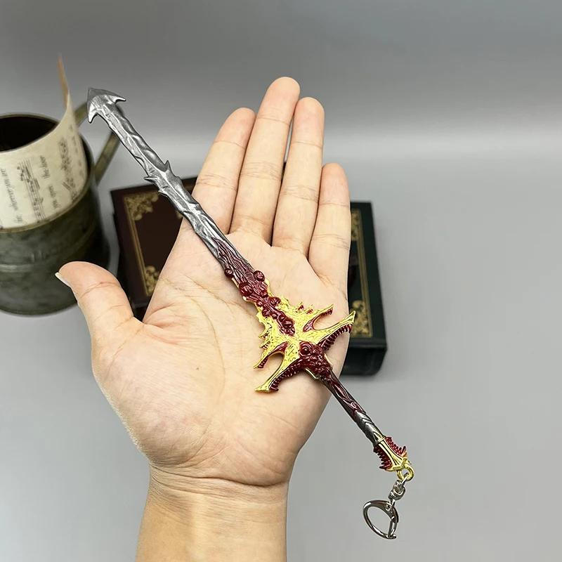 22cm Balduran's Giantslayer Baldur's Gate 3 Game Merchandise 1:6 Full Metal Sword WeaponsModel Home Ornament Crafts Keychain Toy