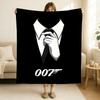 British Legend J James B Bond 007 Blanket Soft and Skin Friendly For Couch Bed Napping Bedspread All Seasons Comforter