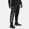 Under Armour Брюки Project Rock Fleece Training Мужские Брюки Черные 1367035-001
