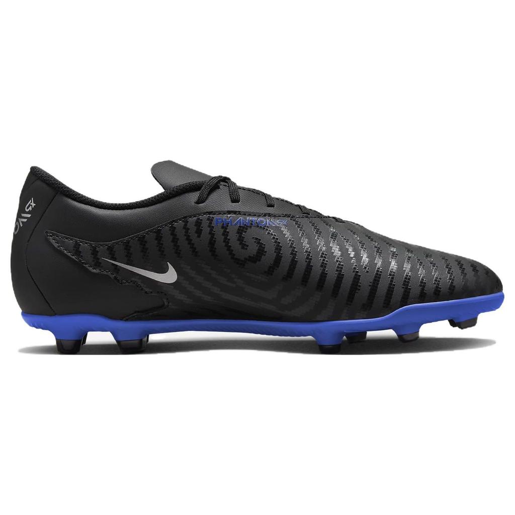 Nike Кроссовки унисекс Phantom GX Club MG Shadow Pack Черные Hyper-Royal Chrome DD9483-040