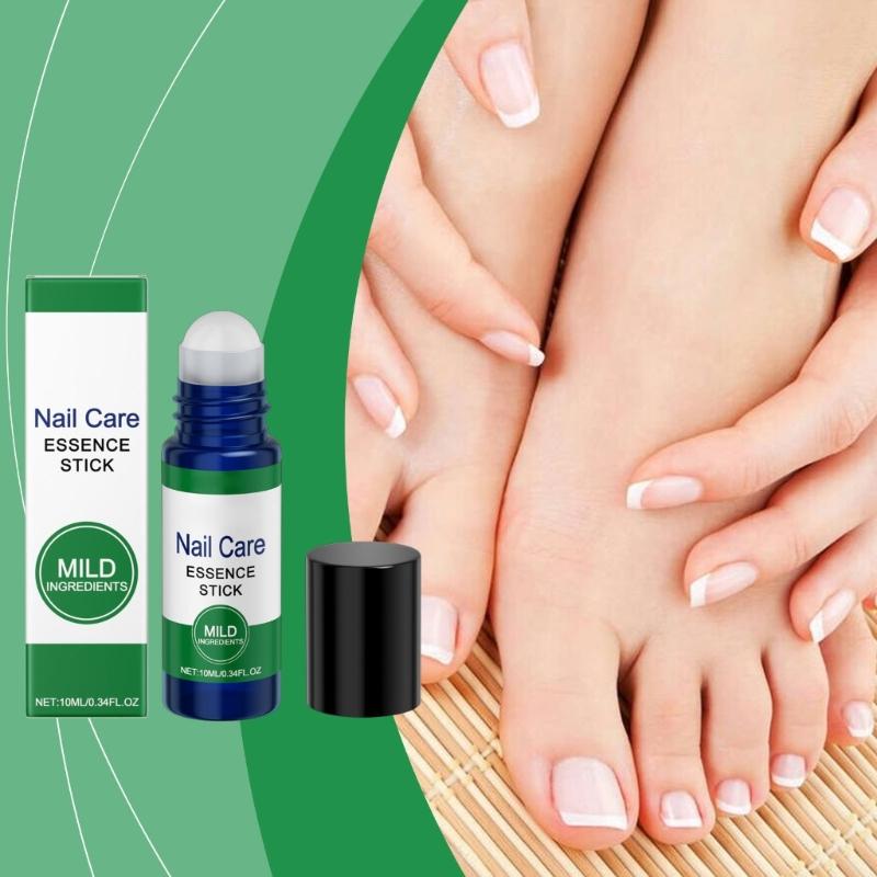 Repairing Nail Liquid Roller With Botanicals Mix For Fragile Tips Deep Hydrating Fluid Non Greasy Formula Compact Rollerball Design