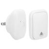 Battery Free Wireless Doorbell Remote Control 150m Range 38 Melodies 433MHZ ABS   AC