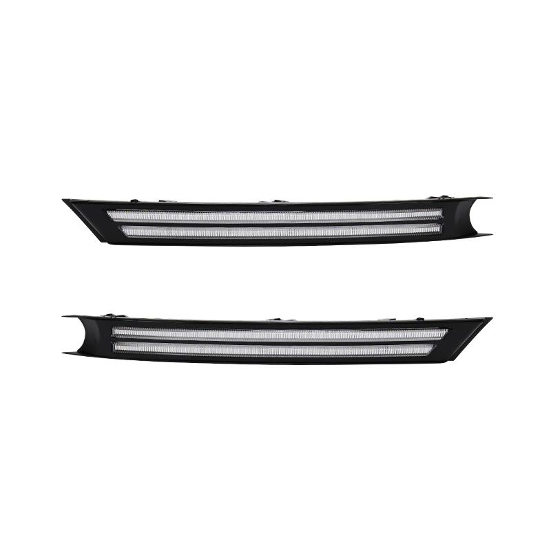 3 цвета светодиодные дневные ходовые огни для Mazda CX-5 CX5 2017 2018 2019 DRL плавные поворотные противотуманные фары водонепроницаемые