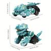 Transforming Dinosaur Car Toy for Boy Gift Friction Power Cars Deform Dinosaur Robot Dino Transformer Toys for Kids Toddler Toys