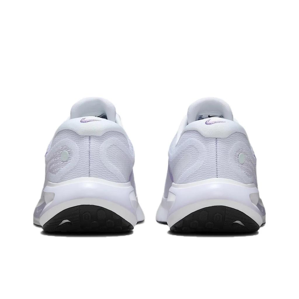Nike Кроссовки Journey Run из сетчатой ткани Модные Универсальные Для бега Удобные Нескользящие Дышащие Низкие Повседневные Кроссовки Унисекс Белый Фиолетовый FL7765-113