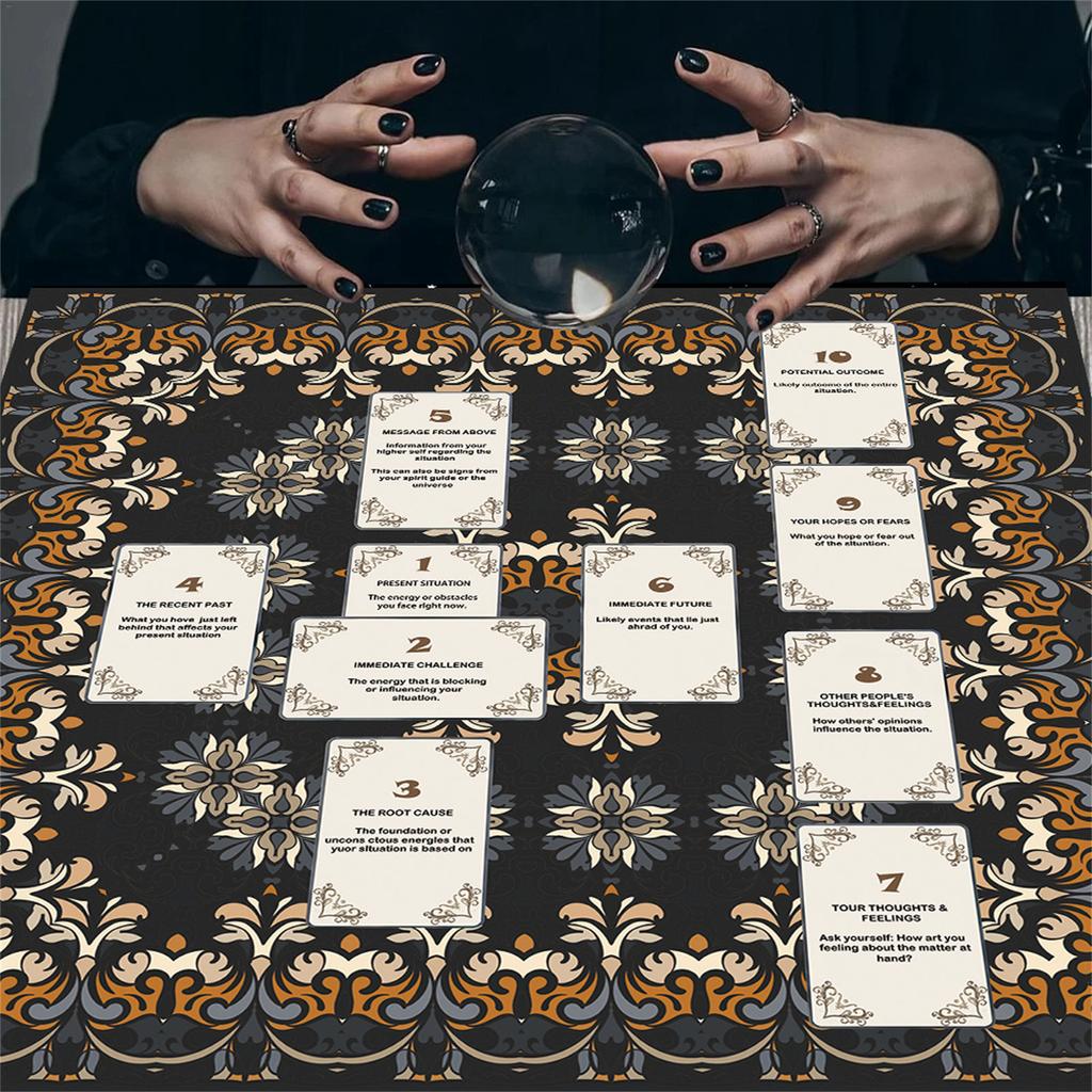 Скатерть для Таро Скатерть для алтаря Скатерть для гадания Скатерть для астрологии Скатерть для карт Габелен Настенное украшение