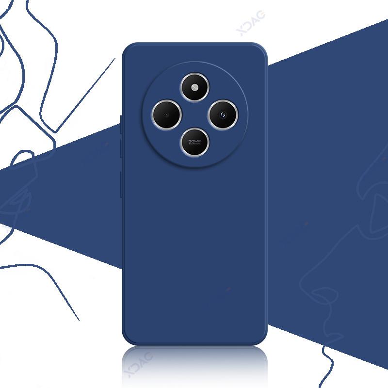 Чехол для мобильного телефона Xiaomi Redmi 14C 14R Redmi14C Redmi14R 5G Global 360 Soft Square Liquid Silicone Waterproof Cover