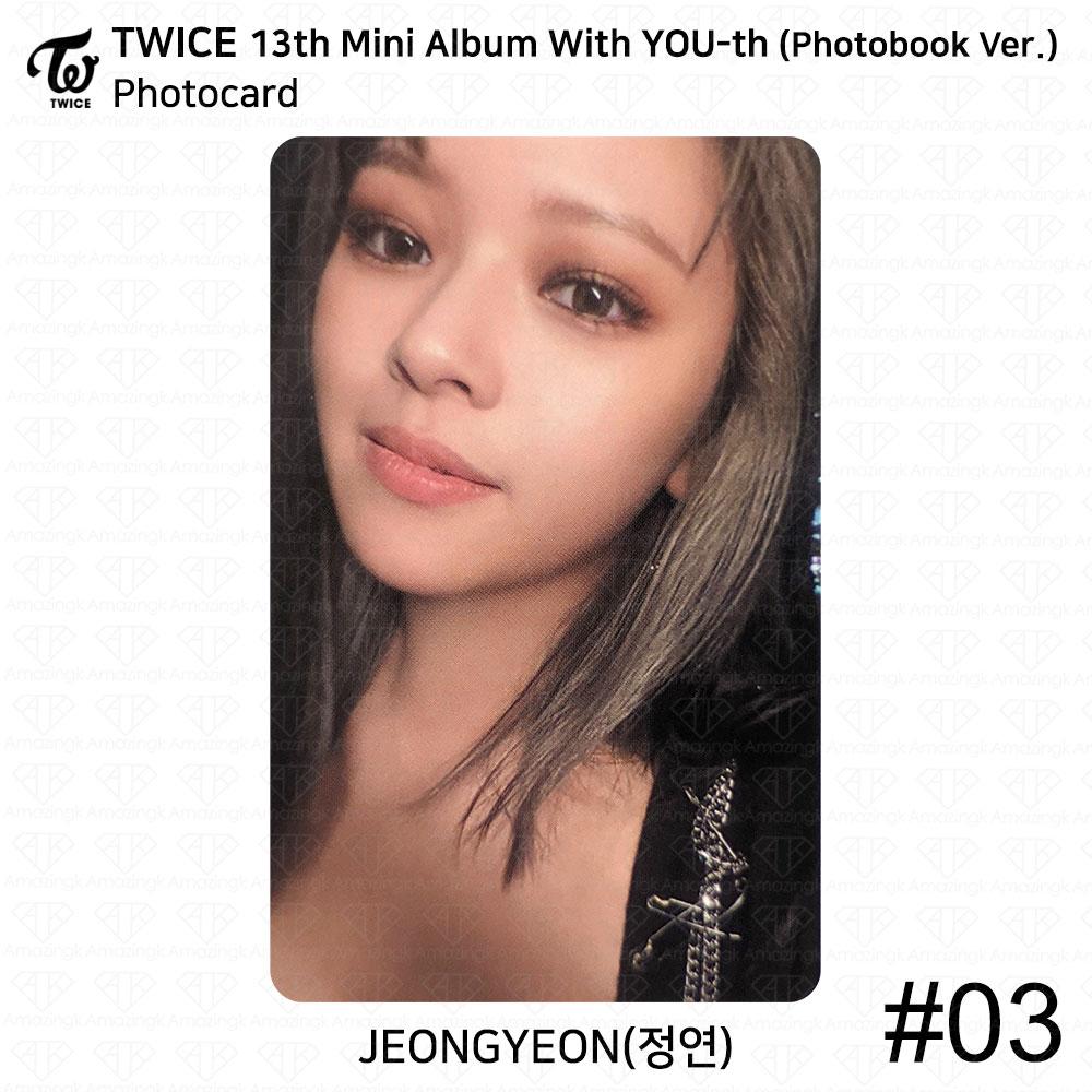 Twice 13-й мини-альбом с молодежной фотокарточкой YOU-th, постером, пленкой, стикером Jeongyeon KPOP K-POP
