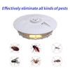 Hanging Mosquito Zapper Light with 5 Sticky Boards 4 Modes Electric Bug Zapper Outdoor Lamp Battery