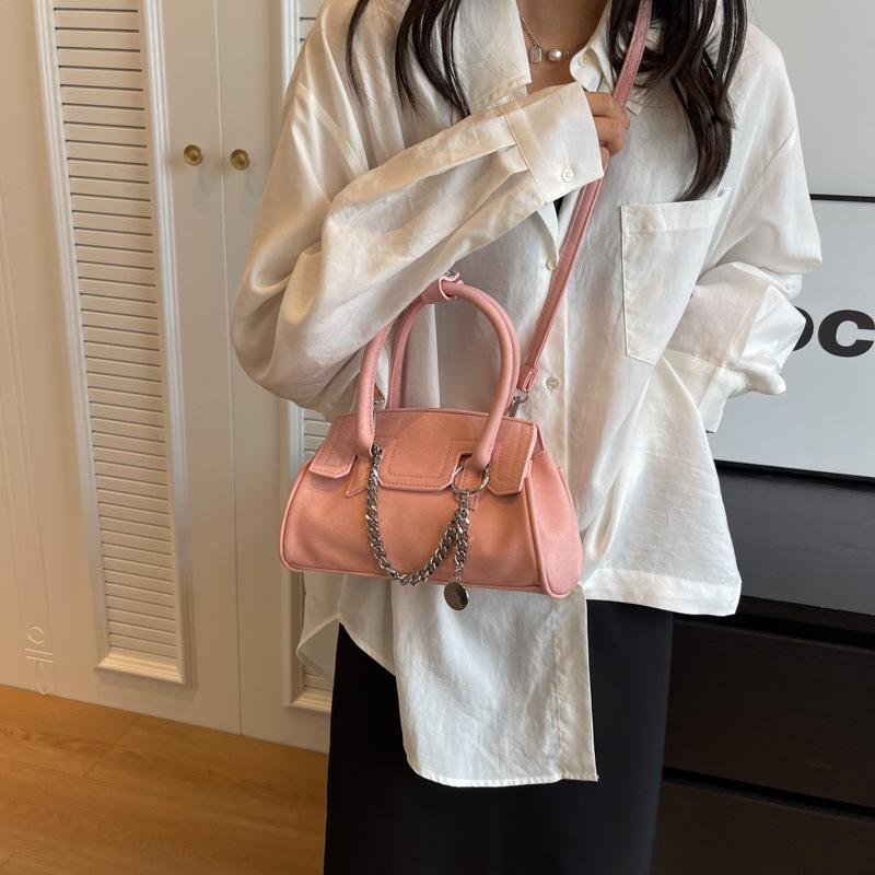 Простые универсальные женские сумки через плечо, классические мягкие ручки, женские маленькие сумки, весенняя мода, сумка на одно плечо