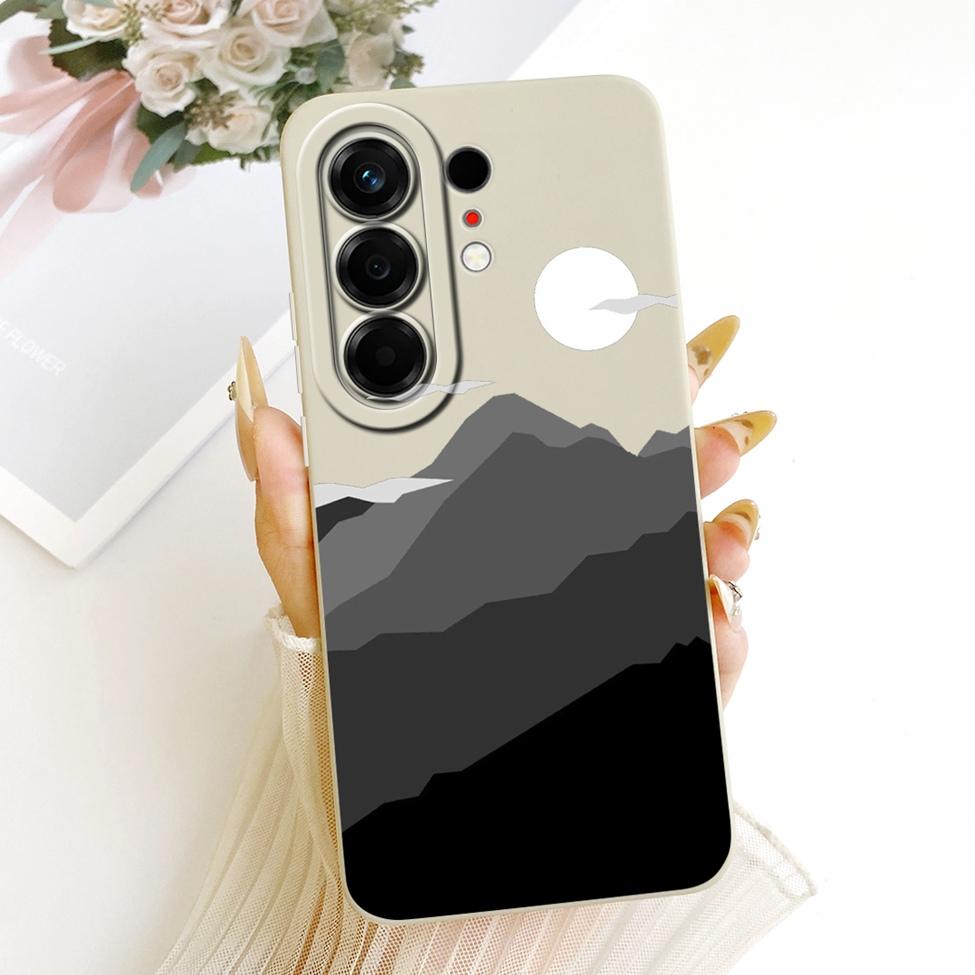 Чехол Для Tecno Camon 50 4G Чехол CN5 Роскошный Модный Цветы Кавайный Милый Расписной Ударопрочный Силиконовый Чехол Для Techno Camon 50 4G