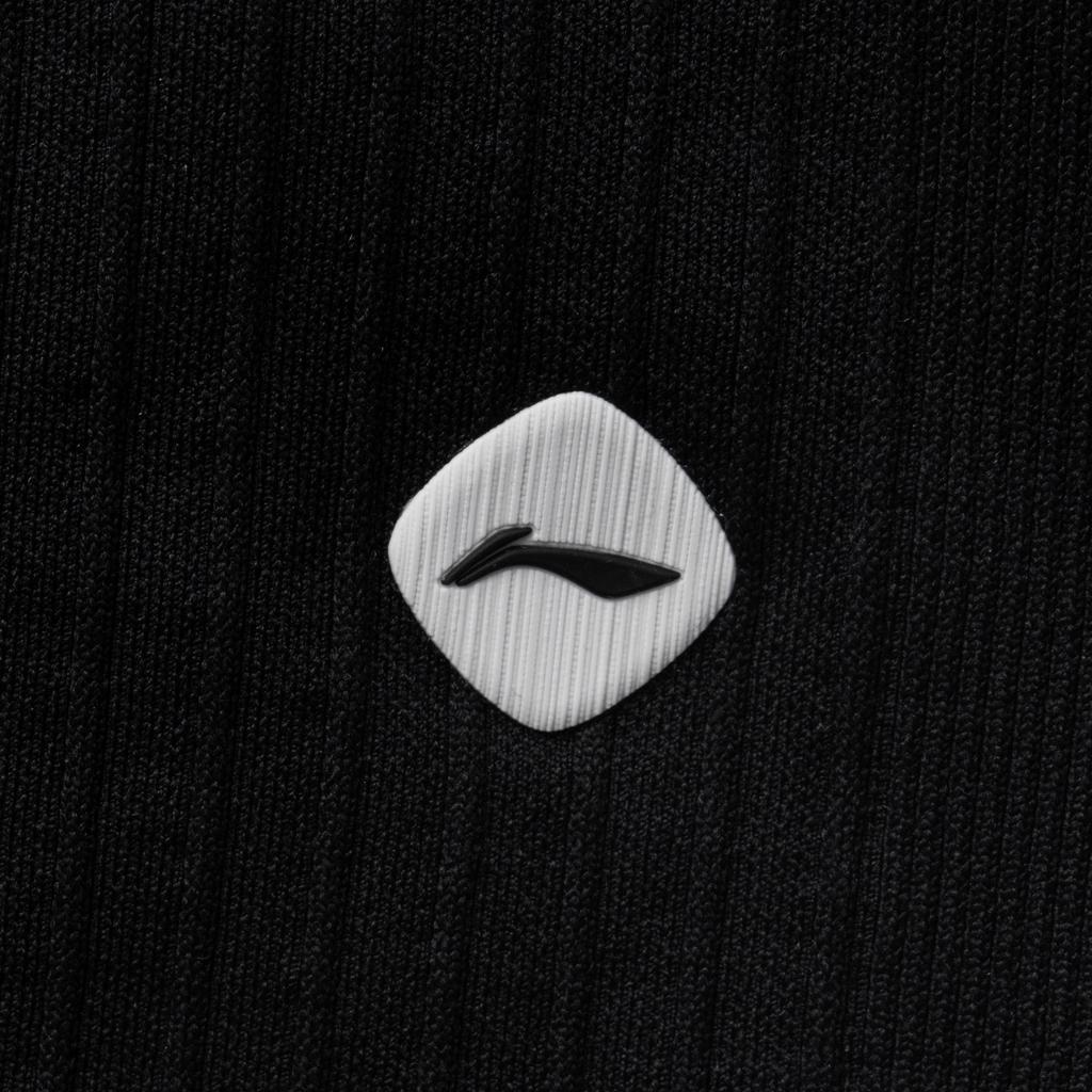 Li Ning Fitness Series Sleeveless Compression Yoga Stretch Sports Tank Top Women Tops Black AUDV020-1