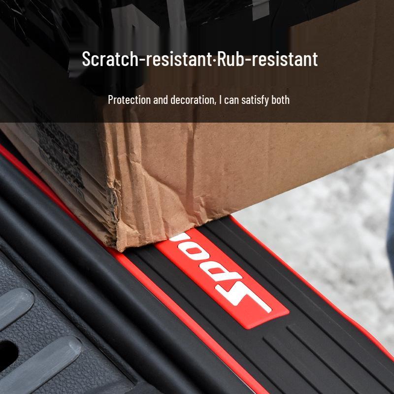 Резиновая защитная полоса от столкновений и царапин для багажника автомобиля