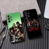 Чехол для телефона Rock M-Motley C-Crue для Samsung Galaxy A13, A21s, A22, A31, A32, A52, A53, A71, A80, A91 Мягкий черный корпус