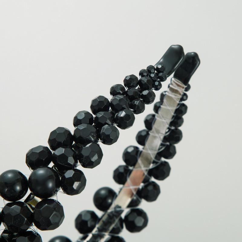 Модные уникальные аксессуары для волос, повязка на голову, темпераментный головной убор с цветком и кристаллом