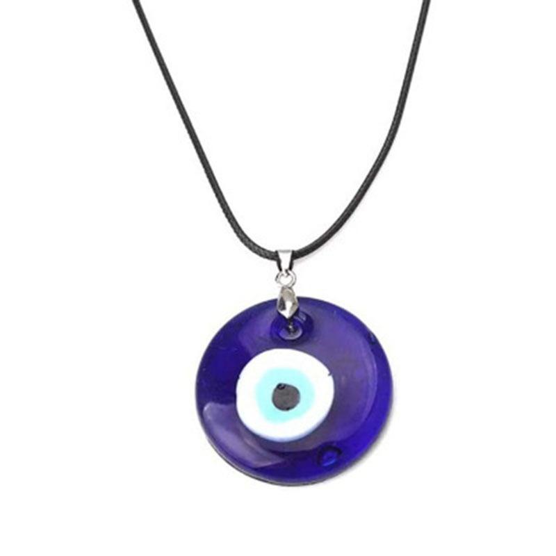 Lucky Blue Eye Necklace Evil Eye Pendant Necklace Turkish Evil Eye for Protection and Blessing for M