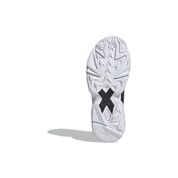 Adidas Falcon черно-белые женские кроссовки Core-Black Cloud-White IG8301