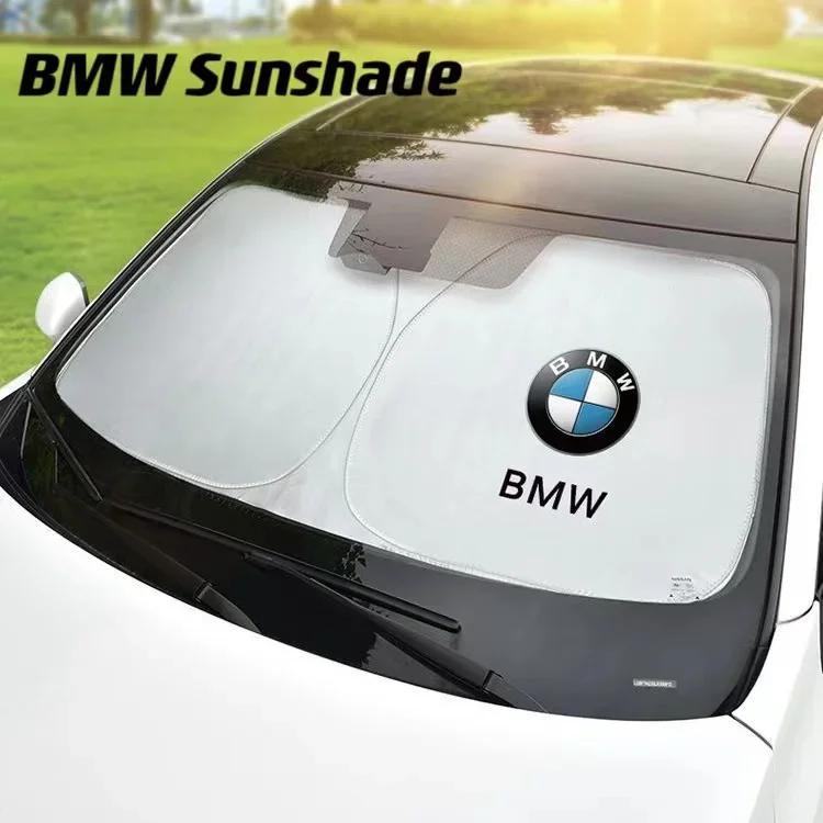 NTSM5 Car Front Window Sunshade For BMW E46 E53 E90 E60 E61 E93 E87 X1 X3 X5 X6 F30 F20 F10 Shield Folding Windshield UV Block Cover