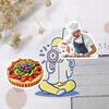 17pcs Cute Self-made Watercolor food sushi Southeast Asian cuisine Scrapbooking Stickers /Decorative  /DIY Craft Photo Albums